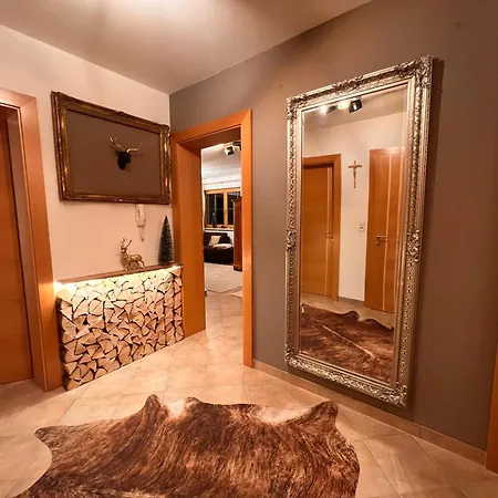 Platzhirsch Zillertal Panoramablick Sauna Out