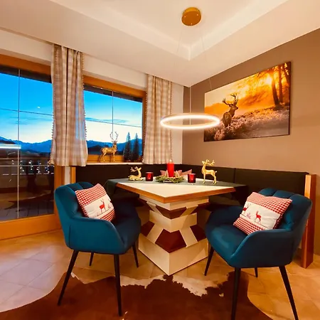 Apartment Platzhirsch Maxl Panorama View Skipiste